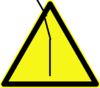 DIN 4844-2 Warnung vor Laserstrahl D-W010.svg